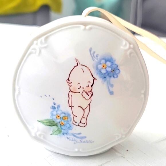 Hand painted Ceramic Potpourri Holder for Closet-Baby's Room-Basement Storage - Picture 2 of 7